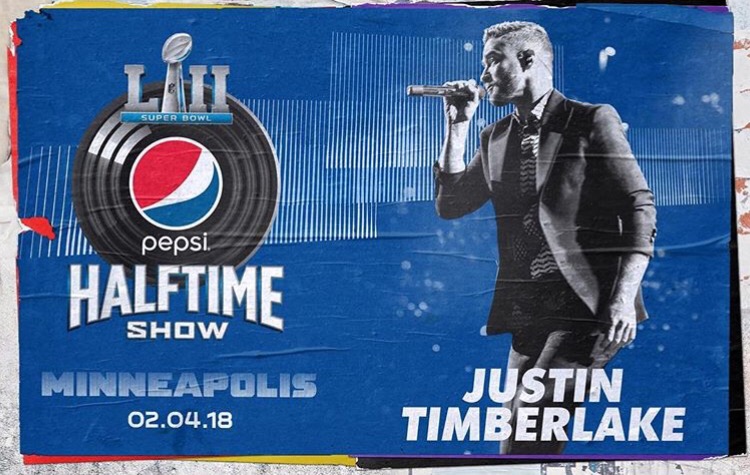 Justin Timberlake Will Perform at The Halftime Super Bowl Show!