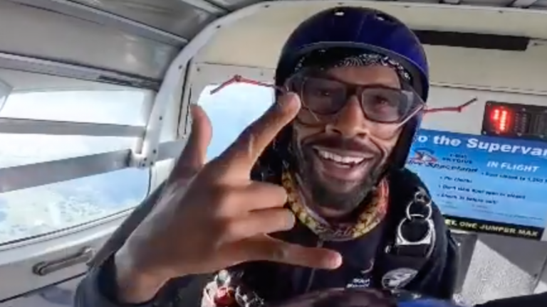 Redman Reaches New Heights As An Official Licensed Skydiver